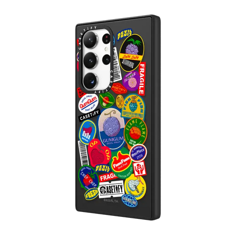 Devil Fruits Label Sticker Case
