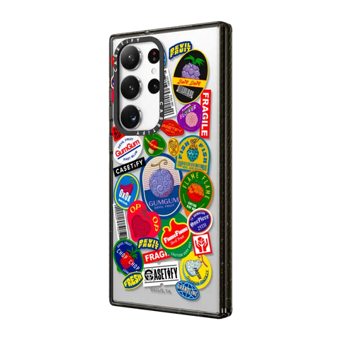 Devil Fruits Label Sticker Case