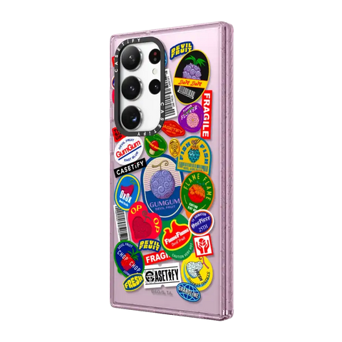 Devil Fruits Label Sticker Case