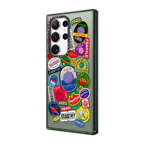 Devil Fruits Label Sticker Case
