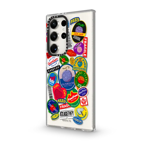 Devil Fruits Label Sticker Case