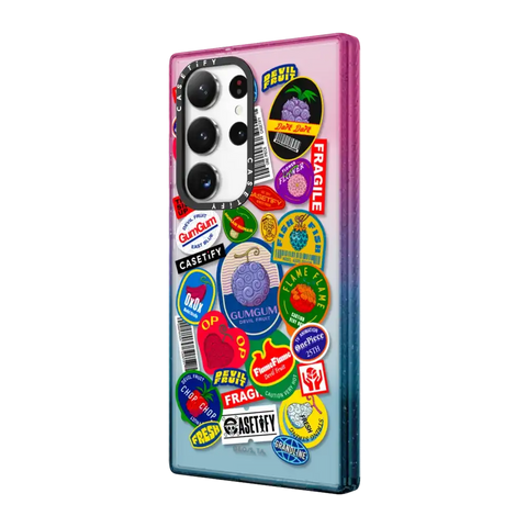 Devil Fruits Label Sticker Case
