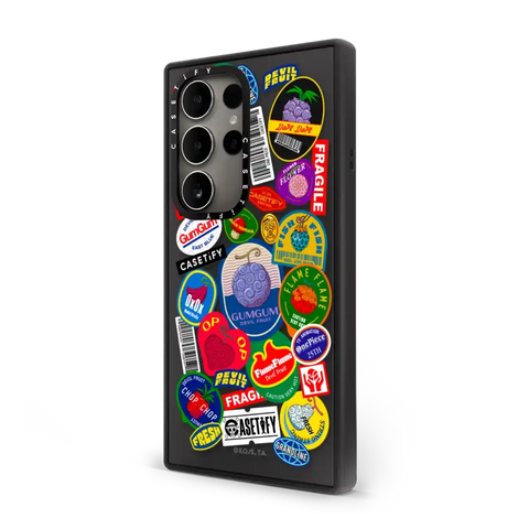 Devil Fruits Label Sticker Case