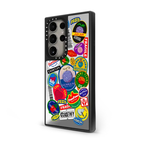 Devil Fruits Label Sticker Case