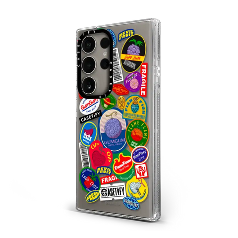 Devil Fruits Label Sticker Case