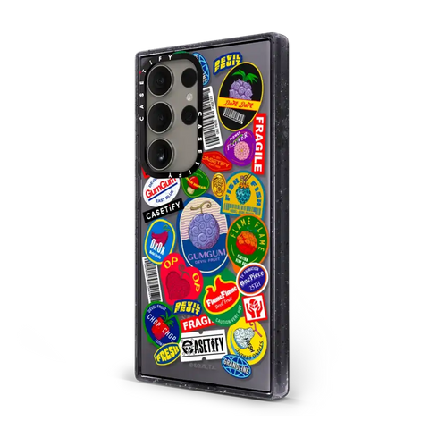 Devil Fruits Label Sticker Case
