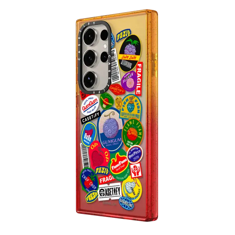 Devil Fruits Label Sticker Case