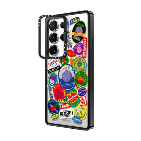 Devil Fruits Label Sticker Case