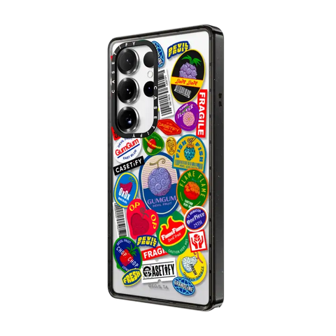 Devil Fruits Label Sticker Case