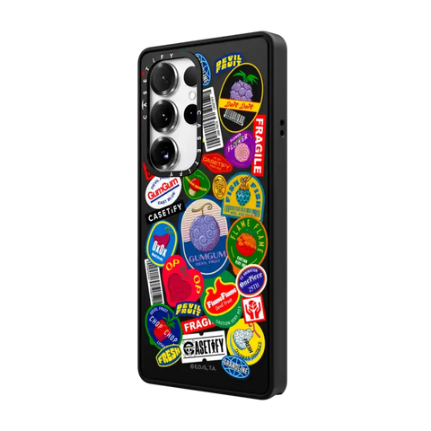 Devil Fruits Label Sticker Case