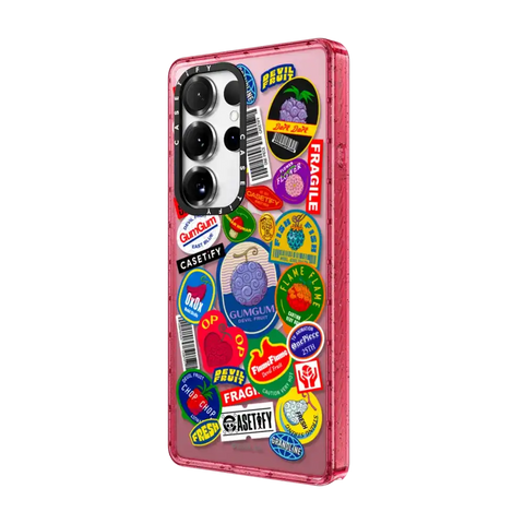Devil Fruits Label Sticker Case