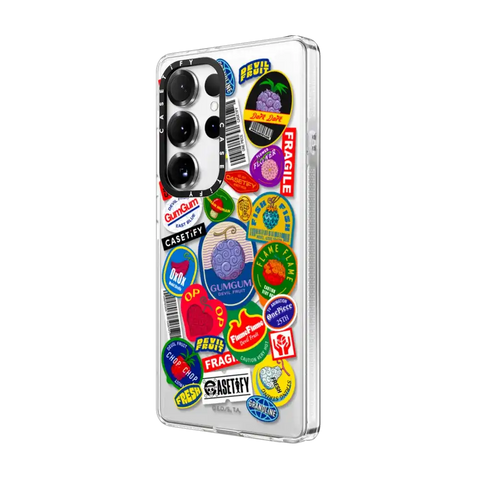 Devil Fruits Label Sticker Case