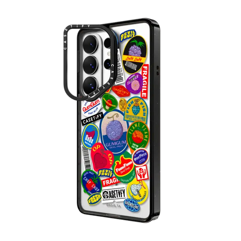 Devil Fruits Label Sticker Case