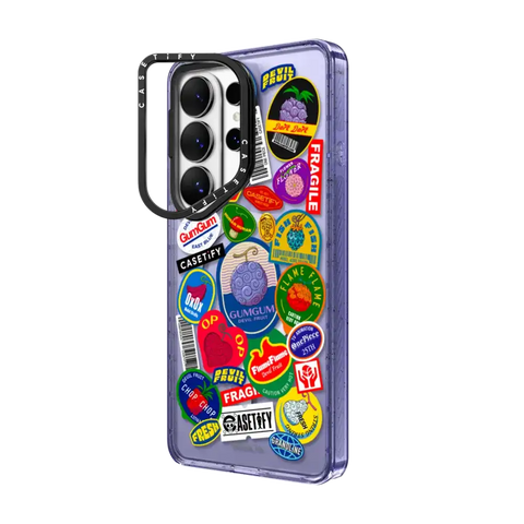 Devil Fruits Label Sticker Case