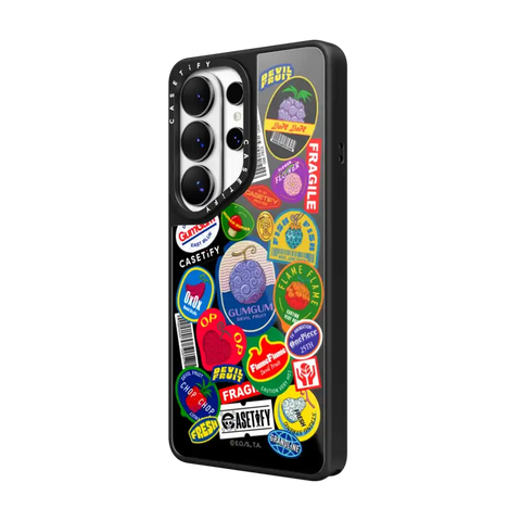 Devil Fruits Label Sticker Case