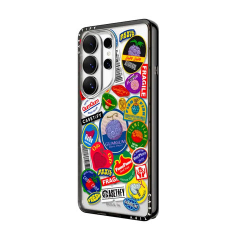 Devil Fruits Label Sticker Case