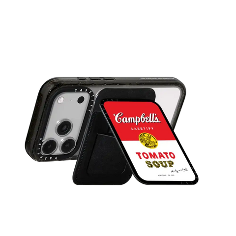 Campbell Snappy Cardholder Stand (White and Red)