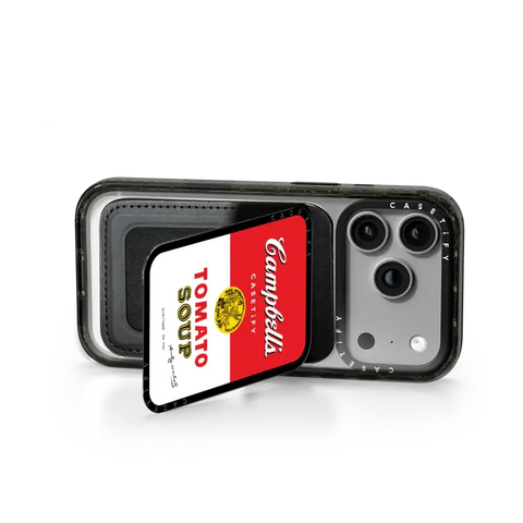 Campbell Snappy Cardholder Stand (White and Red)