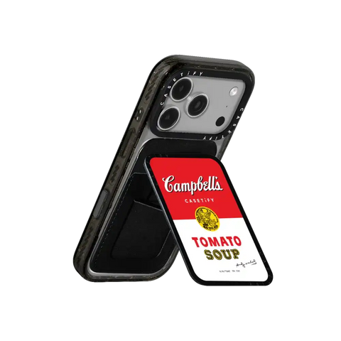Campbell Snappy Cardholder Stand (White and Red)
