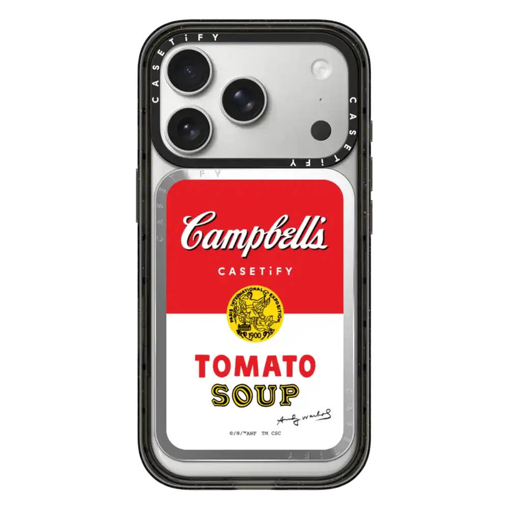 Campbell Snappy Cardholder Stand (White and Red)