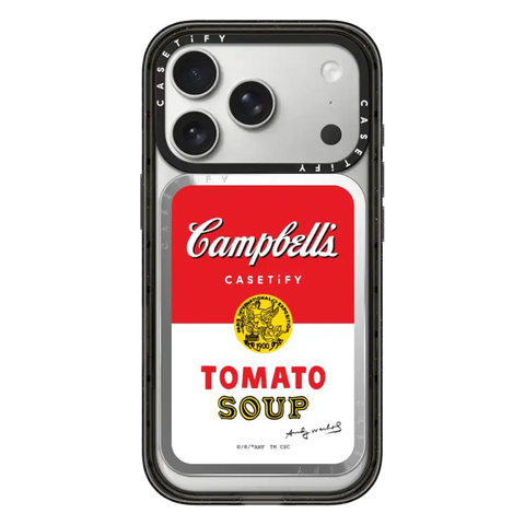 Campbell Snappy Cardholder Stand (White and Red)