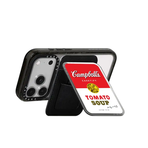 Campbell Snappy Cardholder Stand (White and Red)