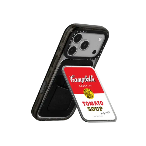 Campbell Snappy Cardholder Stand (White and Red)