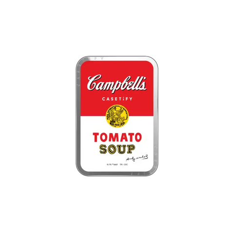Campbell Snappy Cardholder Stand (White and Red)