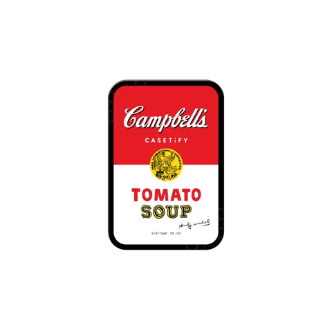 Campbell Snappy Cardholder Stand (White and Red)