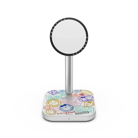 Chiikawa Travel Visa Stamp 2-in-1 Charging Stand