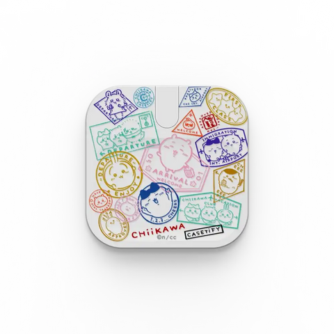 Chiikawa Travel Visa Stamp 2-in-1 Charging Stand