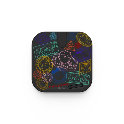 Chiikawa Travel Visa Stamp 2-in-1 Charging Stand