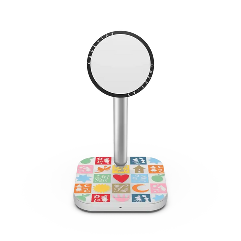 Moomin Square Pattern PowerThru 2-in-1 Charging Stand