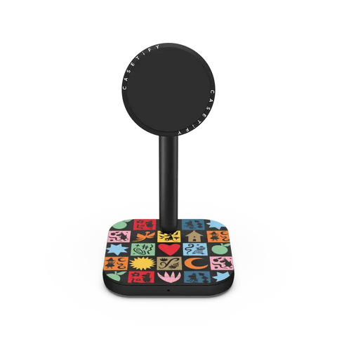 Moomin Square Pattern PowerThru 2-in-1 Charging Stand