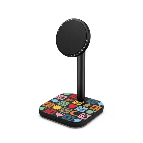 Moomin Square Pattern PowerThru 2-in-1 Charging Stand