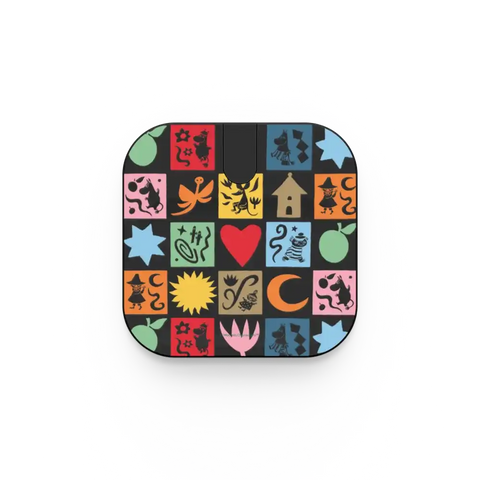 Moomin Square Pattern PowerThru 2-in-1 Charging Stand