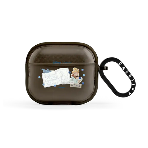 Cinderella's 75th Vintage Scrapbook Earbuds Case