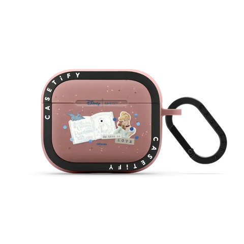 Cinderella's 75th Vintage Scrapbook Earbuds Case