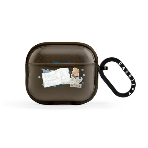 Cinderella's 75th Vintage Scrapbook Earbuds Case