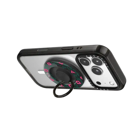 Squid Game Pattern Snappy Ring Holder