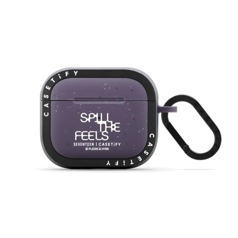 SEVENTEEN SPILL THE FEELS Logo Earbuds Case