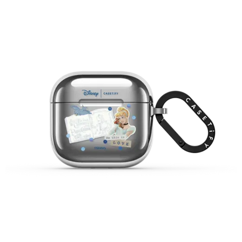 Cinderella's 75th Vintage Scrapbook Earbuds Case