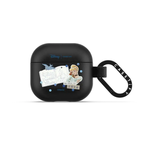 Cinderella's 75th Vintage Scrapbook Earbuds Case