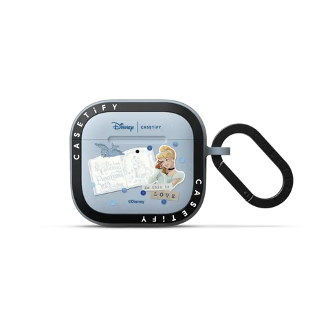 Cinderella's 75th Vintage Scrapbook Earbuds Case