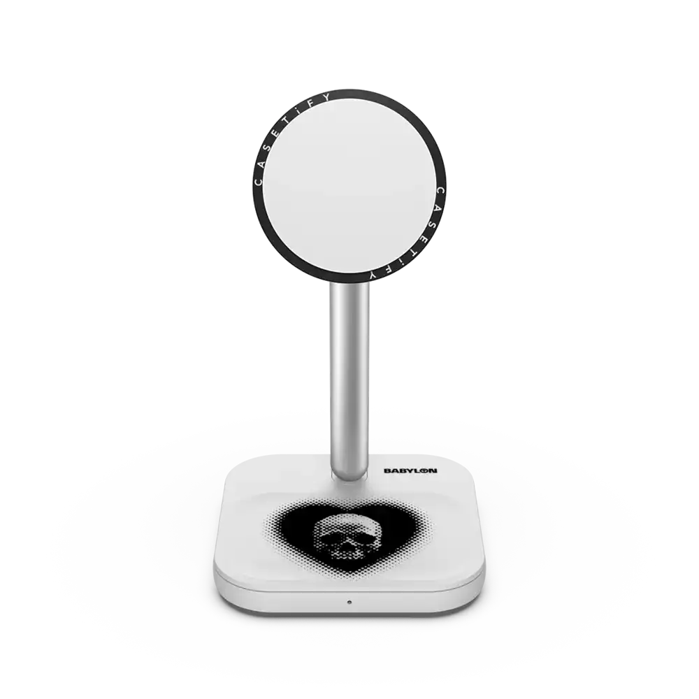 Babylon Skull Heart 2-in-1 Charging Stand