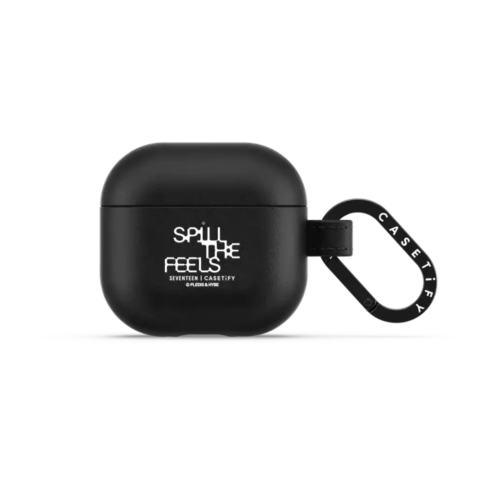 SEVENTEEN SPILL THE FEELS Logo Earbuds Case