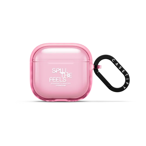 SEVENTEEN SPILL THE FEELS Logo Earbuds Case