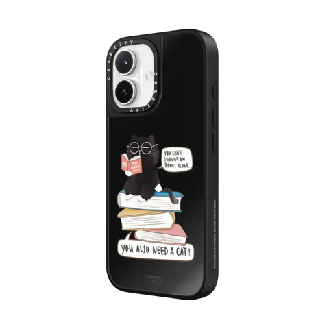 You can't survive on books alone...