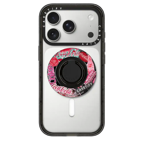 Coca-Cola On Tour Sticker Snappy Ring Holder