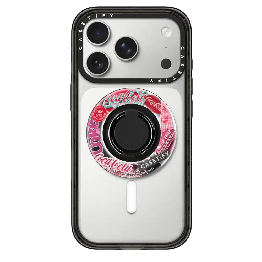 Coca-Cola On Tour Sticker Snappy Ring Holder